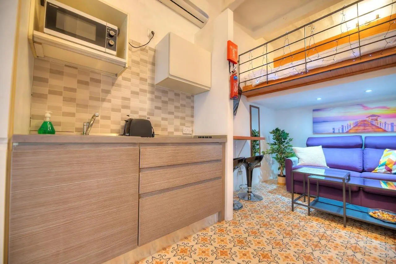 Apartamento Cozy & Cute Studio In The Heart Of Valletta Goval-2 0*,